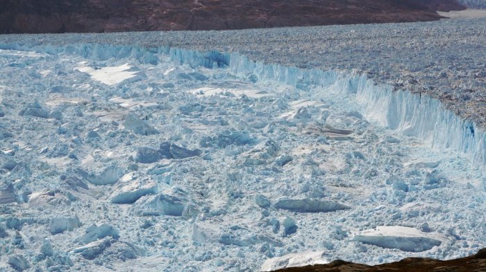 Groenlandia: Por primera vez en 70 años llovió en vez de nevar y las temperaturas llegaron sobre el punto de congelación
