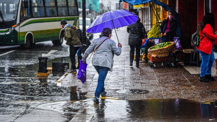 ¡Temporal a la sureña! Anuncian lluvias copiosas, vientos y marejadas