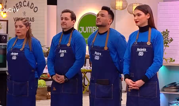 Con duelo de mariscos, integrante del equipo azul se despidió de 