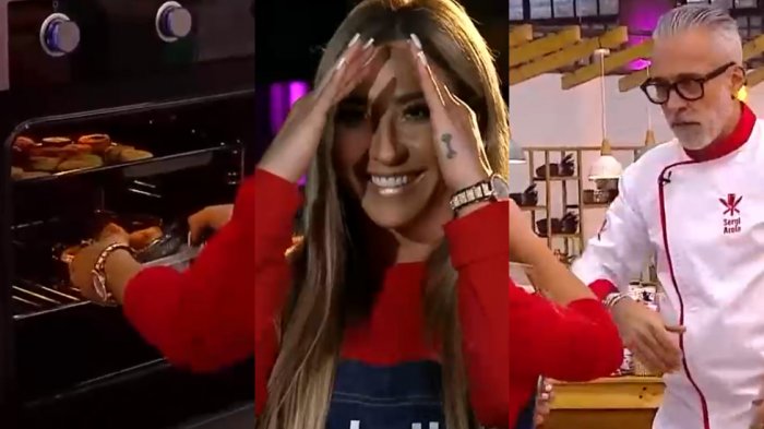 El complejo debut de Luli en El Discípulo del Chef: Metió los taper al horno y tuvo tensa discusión con Sergi Arola