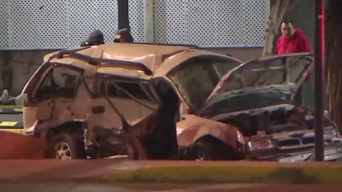 Grave accidente vehicular termina con un fallecido y tres personas lesionadas en La Florida