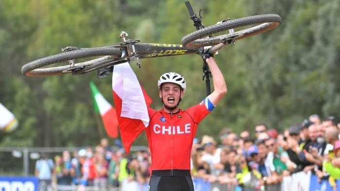 Martín Vidaurre obtuvo el título mundial sub 23 de mountainbike en Italia