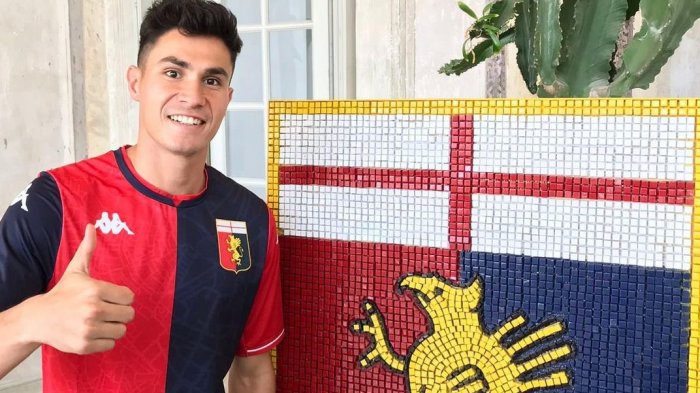 Galdames fue confirmado como nuevo refuerzo del Genoa: 