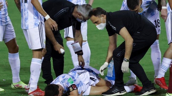 La brutal patada del jugador venezolano contra Lionel Messi que pudo haberlo fracturado