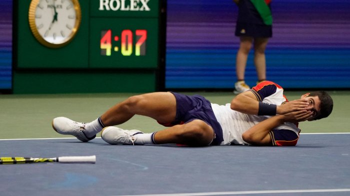 Sorpresa en el US Open: Épica victoria de Alcaraz sobre Tsitsipas en un electrizante partido