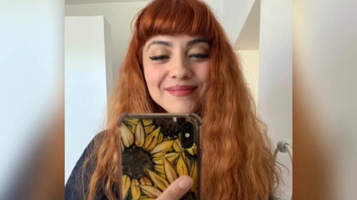 Mon Laferte deja atrás su pelo 