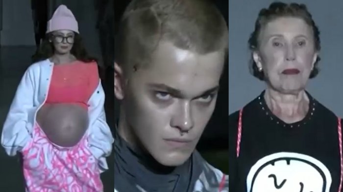 Embarazadas, adultos mayores y más: Realizan desfile de moda en Ucrania contra la discriminación por aspecto físico