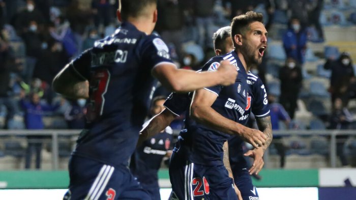 Larrivey le dio un agónico empate a la U ante La Serena en Rancagua