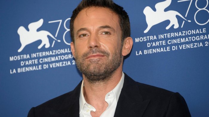 Ben Affleck tras presentar su nueva película en el Festival de Venecia: 