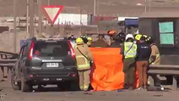 Doble accidente en Alto Hospicio deja a cuatro fallecidos: Dos eran funcionario de la FACh