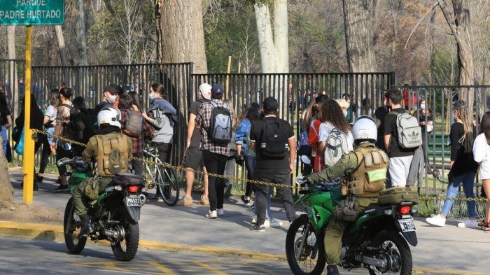 Fiesta en Parque Padre Hurtado: Seremi de Salud llama a los asistentes a reportarse en caso de presentar síntomas