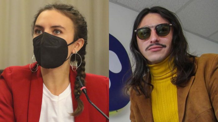 Camila Vallejo se lució cantando con Abel Zicavo: 