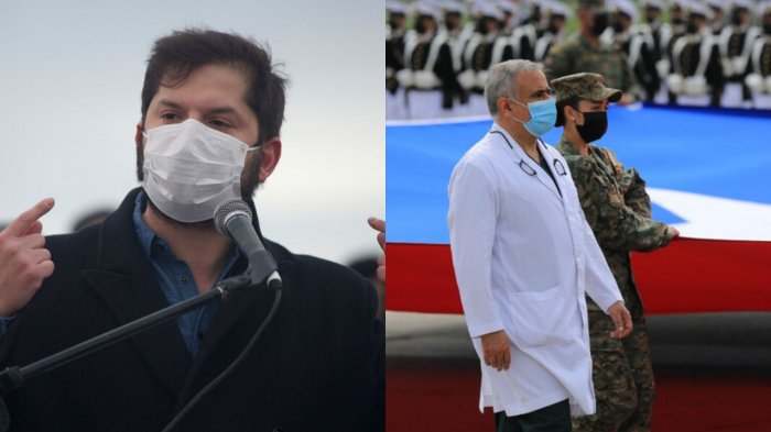 Boric criticó homenaje a funcionarios de salud en Parada Militar y pidió mejoras laborales