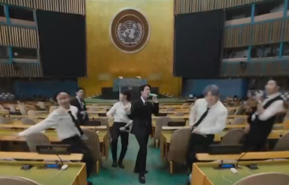 BTS cantó en el salón principal de la ONU: Hablaron sobre las misiones de la juventud en el mundo