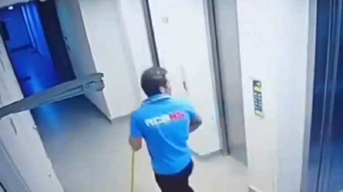 Hombre aterra a habitantes de edificio por agresivo comportamiento: Incluso apuñaló a un vecino