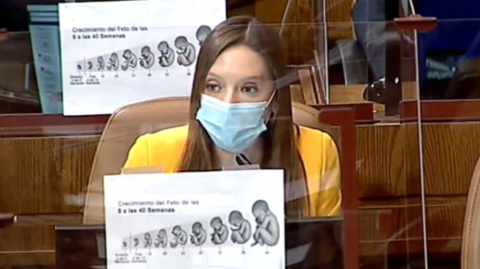 Diputada Flores y su rechazo a la despenalización del aborto: 