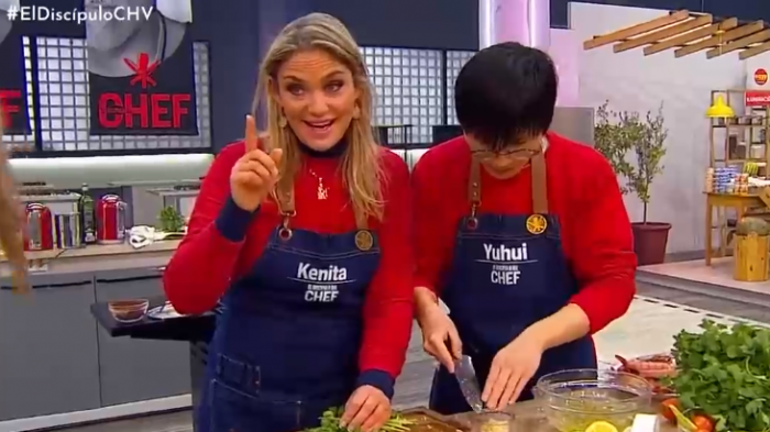 Kenita Larraín contó la vez en que futbolista chileno hizo un asado a carbón en un departamento: 