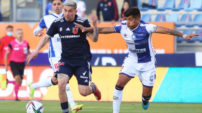 La U no pudo contra Antofagasta, sumó su tercer partido sin ganar y terminó con 5 lesionados