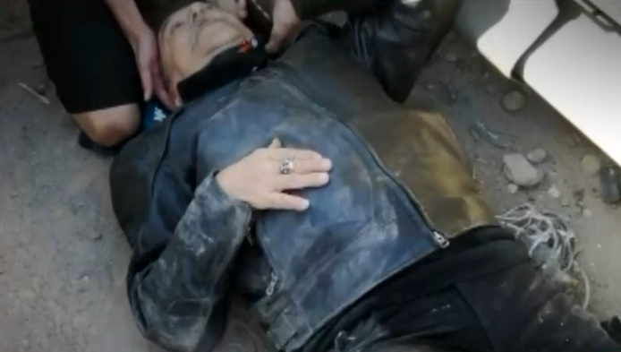 Tiene una lesión en su cadera: El humorista Coco Legrand sufrió dura caída en moto