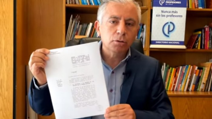 Colegio de Profesores llamó a paro nacional tras veto del gobierno al proyecto que modifica el estatuto docente