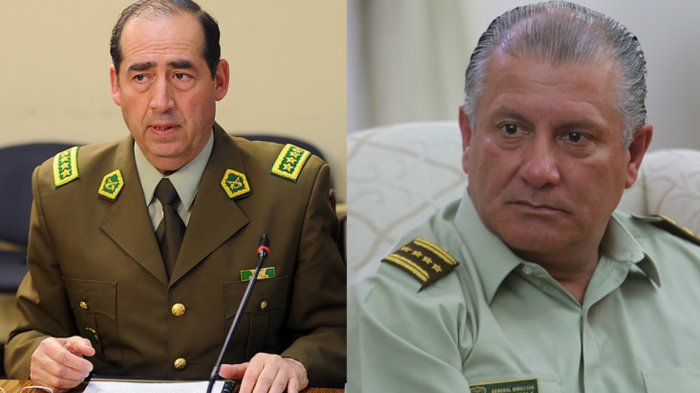 Fiscalía pidió prisión preventiva para dos ex generales directores de Carabineros