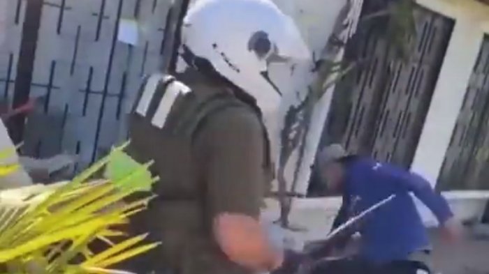 Viralizan registro de violenta detención de seis personas en Talca: Carabineros entregó su versión