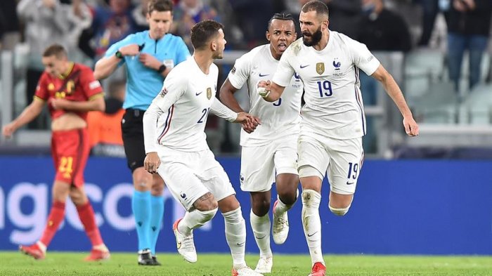 Francia lo dio vuelta ante Bélgica y se medirá con España en la final de la Nations League