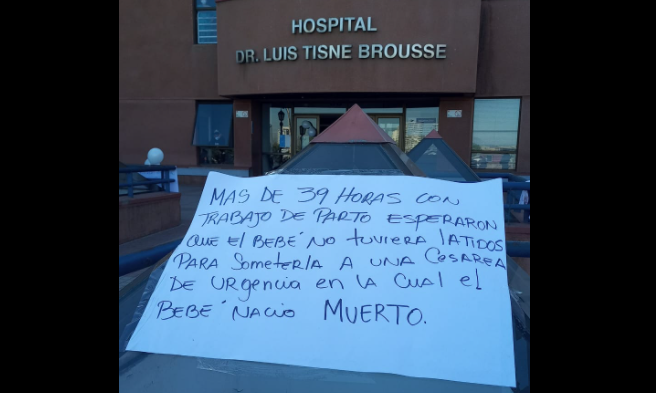 39 horas de trabajo de parto y guagua nació muerta: Las denuncias contra el Hospital Luis Tisné y el relato de la familia