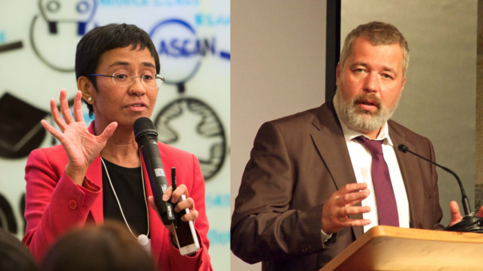Dos periodistas ganaron el Premio Nobel de la Paz 2021: ¿Quiénes son María Ressa y Dmitry Muratov?