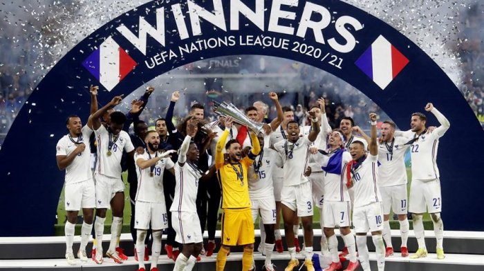 Francia remontó con polémica ante España y se coronó campeón de la Nations League