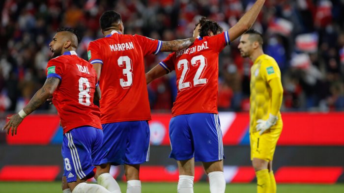 Así quedó la tabla de posiciones de las Clasificatorias tras el triunfo de la Roja