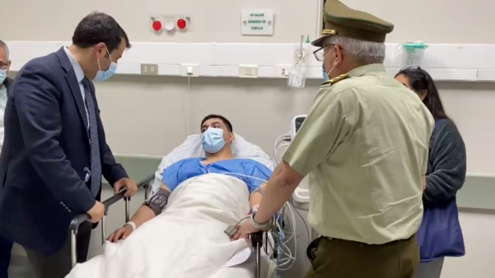 General Yáñez tras visita a carabineros heridos: 