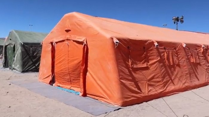 Crisis migratoria: Ya están funcionando los campamentos humanitarios en la frontera norte del país