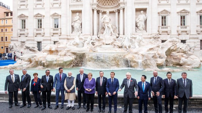 Previo al inicio de la COP26: Líderes del G20 acuerdan fijar el techo del calentamiento global en 1,5 grados