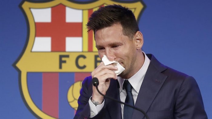 Messi reiteró que su deseo era seguir en el Barcelona: 