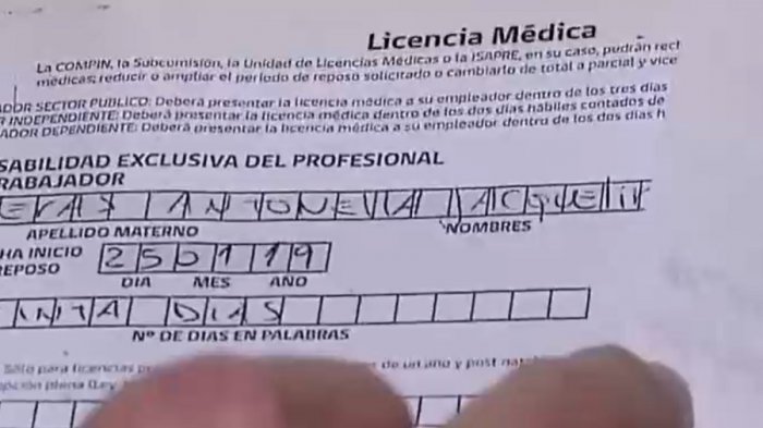 Presentan querella contra psiquiatra que entregó más de 5 mil licencias médicas en dos años