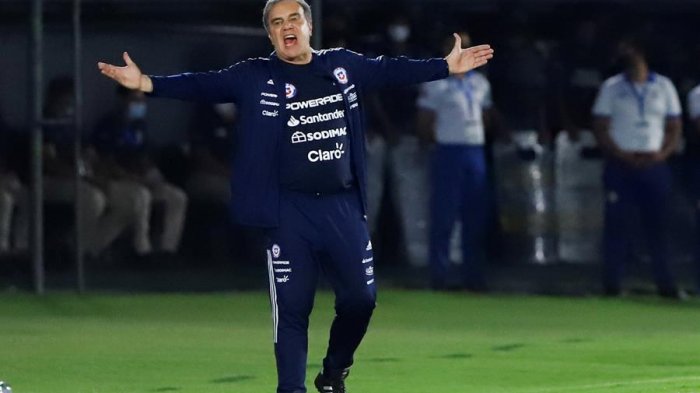 Lasarte tras el vital triunfo sobre Paraguay: 