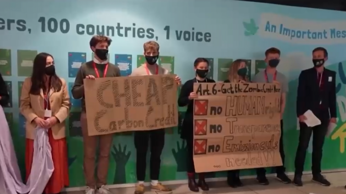 En la última jornada de la COP26: Activistas piden 