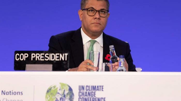 Presidente de la COP-26 aseguró que 