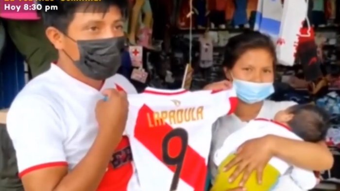 Pareja peruana nombró Lapadula a su hijo en honor al delantero de la Blanquirroja