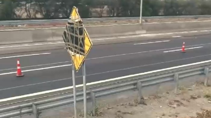 La pesadilla de la Autopista del Sol por obras inconclusas: Advierten riesgos en la vía