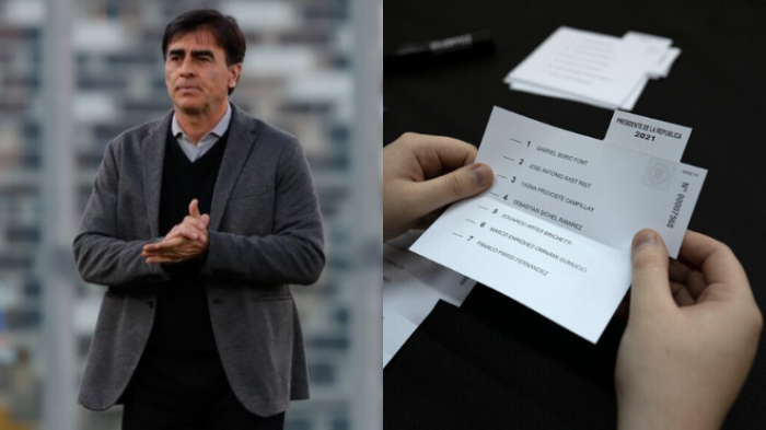 Usuario marcó a Gustavo Quinteros en su voto y subió la foto en redes sociales