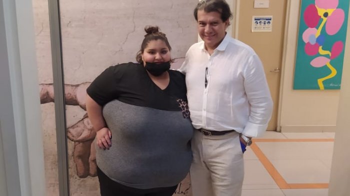 Joven de Buin que pidió ayuda para tratar su obesidad mórbida tuvo su primer control médico en clínica del Doctor Valdés