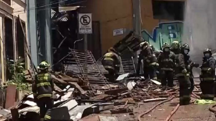 Buscan a mujer desaparecida en incendio en Valparaíso