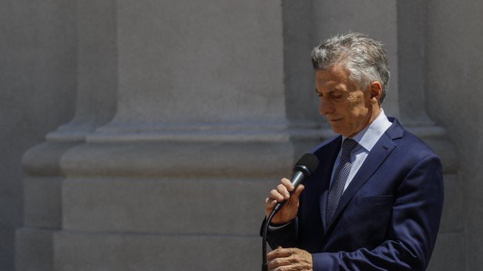 Mauricio Macri es procesado por espionaje ilegal mientras visita al pdte. Piñera en La Moneda