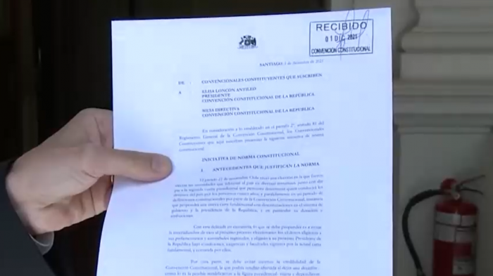 Propuesta constitucional de Vamos por Chile busca evitar disminución de periodo presidencial para nuevas autoridades