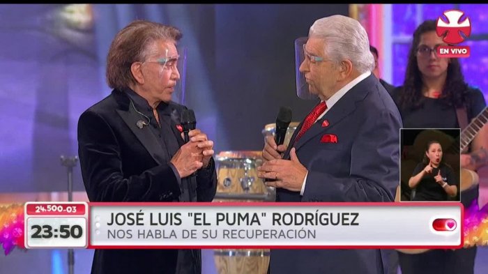 Cantó abrió su corazón!: José Luis Rodríguez brilló con su presentación en esta 2021 - Chilevisión