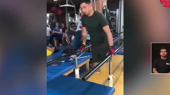 Santiago Poblete, el futbolista que sufrió la amputación de sus piernas: 