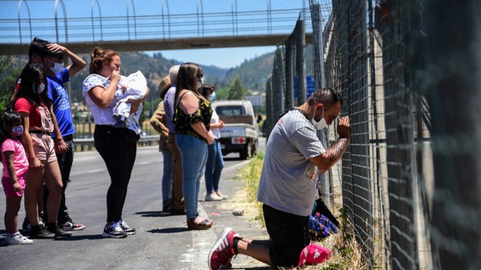 Cerca de 500 peregrinos llegaron a Lo Vásquez pese a la suspensión de la actividad religiosa