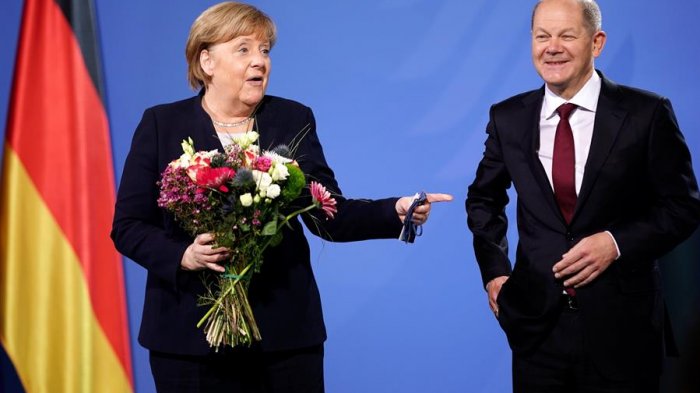 Histórico cambio de mando en Alemania: Parlamento elige a Scholz para suceder a Merkel